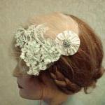 1920's Wedding Headpiece, F..