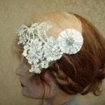 1920's Wedding Headpiece, F..