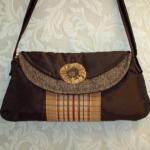 Brown And Gold Tweed And Ta..