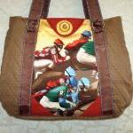 Equestrian Tote, Race Horse..