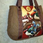 Equestrian Tote, Race Horse..