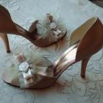 Bridal Shoe Clips - Wedding..