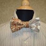 Custom Wedding Mens Bow Tie..
