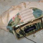 Large Clutch With Silk Bow ..