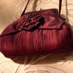 Love That Red Taffeta Purse