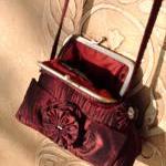 Love That Red Taffeta Purse