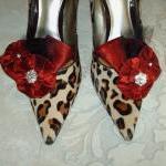 Glam Ruby Red And Black Sho..