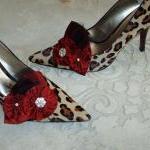Glam Ruby Red And Black Sho..