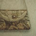 Couture Silk Clutch For Wed..