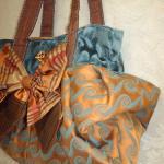 Boho Carpet Bag With Silk B..