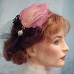  Diva Feather Fascinator Pi..