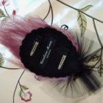  Diva Feather Fascinator Pi..