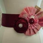 Glam Bridal Belt Handcrafte..