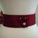 Glam Bridal Belt Handcrafte..