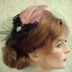 Diva Feather Fascinator Wit..