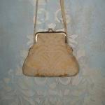 Gold Damask Tidbits Purse w..