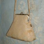 Gold Damask Tidbits Purse w..