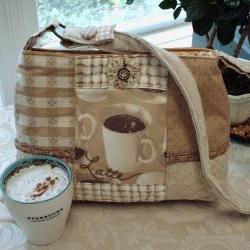 One Of A Kind Love My Latte / Coffee Handbag